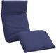 vidaXL Chaise longue pliante bleu marine 175x54x8,5 cm Tissu Oxford