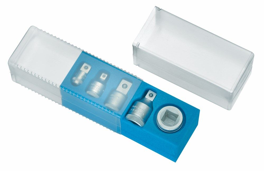 Gedore S 2032-05 adapterset 1/4"-3/4", 5-delig