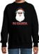 Bellatio Decorations Bol Foute kersttrui / sweater - DJ Santa / Kerstman - zwart - voor kinderen - maat 122/128