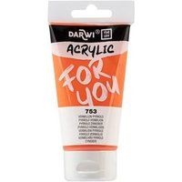 Darwi For You - Acrylverf - Vermiljoen Pyrrolo - 75 ml