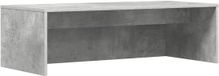 vidaXL Wandbureau, betongrijs, 100 x 45 x 30 cm, technisch hout