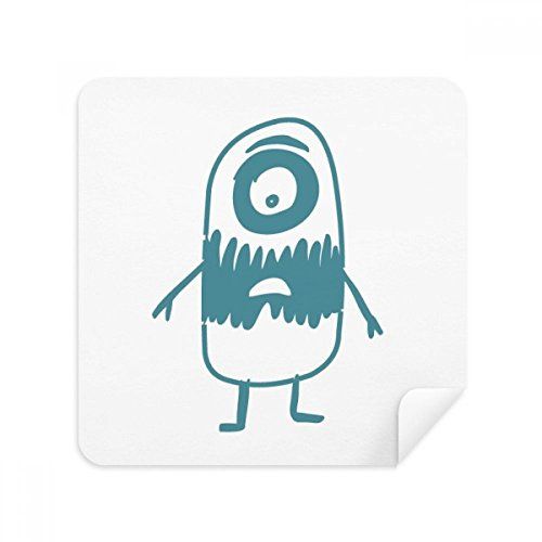 DIYthinker Universe Alien Monster Alien Creature Bril Schoonmaken Doek Telefoon Schermreiniger Suede Stof 2 stks