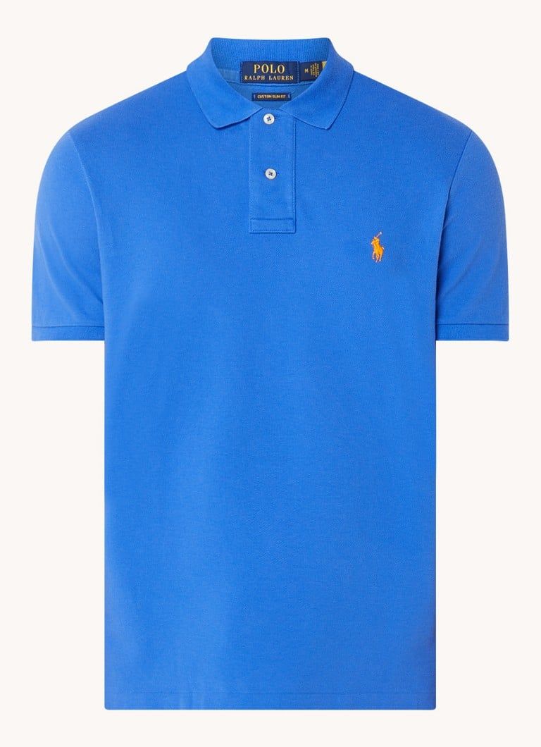 Ralph Lauren Custom Slim Fit Polo - Piqué Katoen