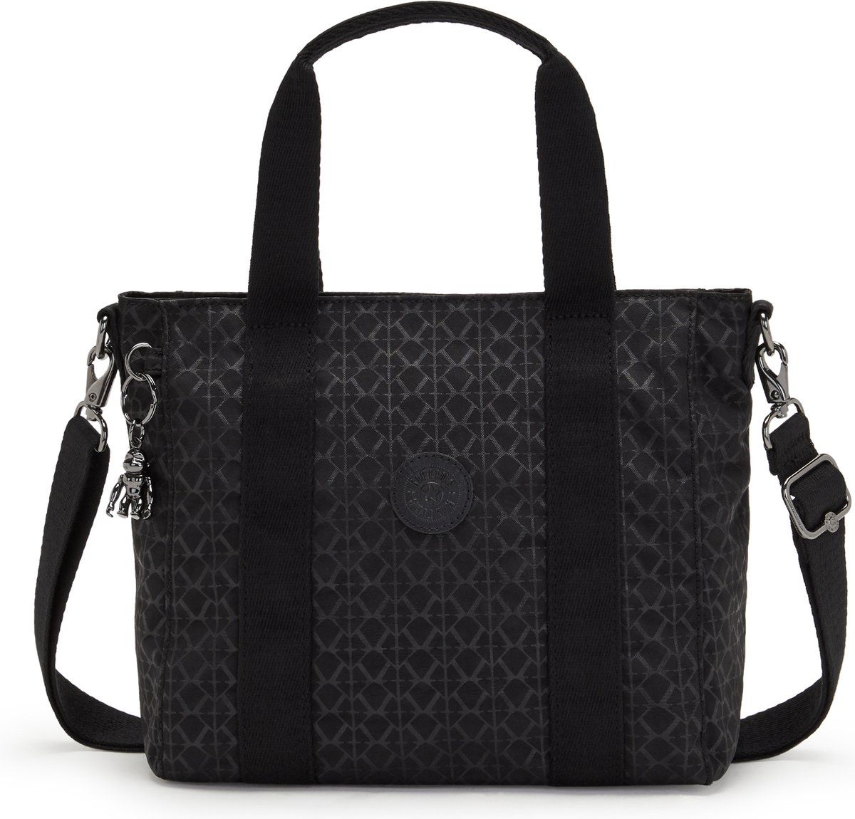 Kipling Asseni Mini Handtas - Signature Emb - Polyamide - 0195441685524