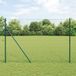 vidaXL Hexagon hek 1,5 x 100 m PVC groen