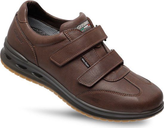 Grisport Heren Wandelschoenen Laag 43029 Nubuck Bruin 04 - Maat 44