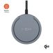FIXED MagPad Pro Qi2 MagSafe Draadloze Oplader – 15W Snelladen – Met Standaard – USB-C – Space Gray