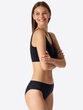 Schiesser Tai-Slip Invisible Soft Lace Vrouwen Zwart/Groen Effen XL