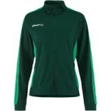 Craft damesfleecejas Evolve 2.0 Contrast Full Zip Jacket W C17381 Forest/Team Green XXL