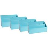 Exacompta Brievenhouder Aquarel Pastelblauw Pak van 4