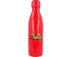 Star Super Mario Waterfles - drinkfles - Plastiek - 660 ml rood