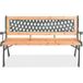 DESIGN IN Banc De Jardin Banc Extérieur Banquette De Jardin 122 Cm Bois