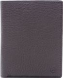 Esquire Leren Portemonnee Deer Cardsafe Wallet High Brown Donkerbruin