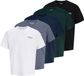 JACK & JONES PLUS - JJJADE TEE SS CREW NECK 5PK MP PLS Heren T-shirt