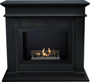 Xaralyn Bio-ethanol haard - Elda BRI-MDB - zwart hout - 1,5 KW verwarming - haardombouw inclusief inbouwhaard - schouw