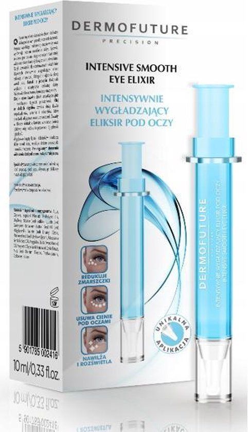 DermoFuture Intensive Smoothing Eye Elixir - Reduces Wrinkles, Lifting & Firming - 10ml