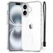NEW'C Hoesje voor iPhone 16, MagSafe Compatibel - Transparant