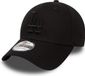 New Era MLB Los Angeles Dodgers Cap - 39THIRTY - M/L - Black/Black