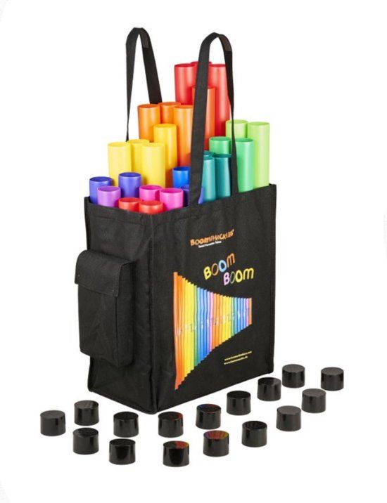 Boomwhackers Basic School Set SET04 incl. Bag - Hand percussie voor kinderen