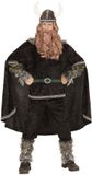 Widmann Viking Kostuum voor Mannen - Zwart - XXL