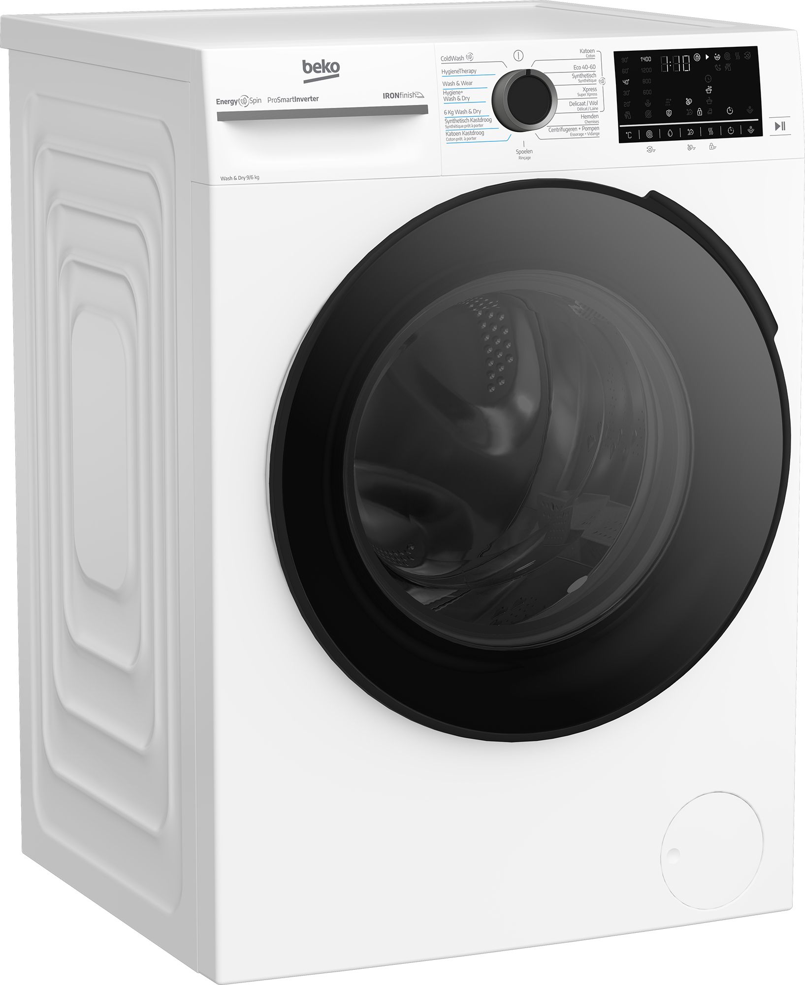 Beko BM5DFT4941W Was-droogcombinatie Vrijstaand Voorlader Wit