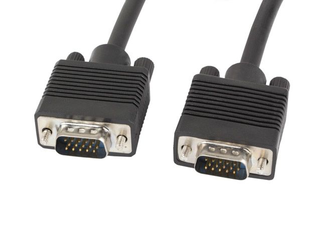 Lanberg VGA kabel 10 m VGA (D-Sub) Zwart