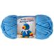 Knit Me Amigurumi Fluwelen chenillegaren, dik garen om te haken, 50 g/55 m, superzacht polyester voor teddy's, pluche speelgoed en dekens, EN71-3 en Oeko-Tex gecertificeerd, 5,5 mm haak (lichtblauw)