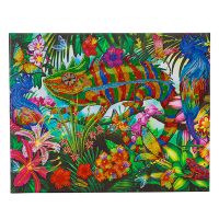 Crystal Art Diamond Painting Kit - Chameleon Jungle - 40 x 50 cm