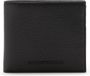 Armani Emporio Armani Heren Billfold Portemonnee Zwart Leer