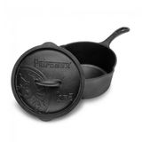 Petromax KR2 Fonte Steelpan met deksel (2 liter)