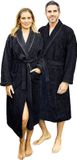 BORNOZ L/XL 360 g/m2 100% katoen zwart