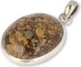 Pendentif bronzite en argent n° 4