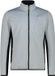 Cmp Fleece CMP Heren Fleece Trui XXXL Grijs/Zwart Polyester Rits Herfst/Winter 2025