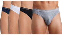 Sloggi Basic Grijs Mini Heren Ondergoed Slip - 4 Stuks - Maat XL