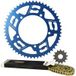 Sherco Kit chaîne 50 Doppler 13x53 - 428 alu Bleu