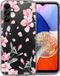 iMoshion Hoesje Samsung Galaxy A14 (5G/4G) - Siliconen - Roze/Blossom Watercolor - Bloemen Print