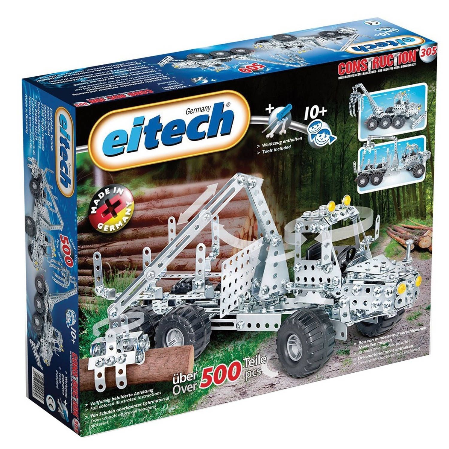 Eitech 00305 - Meccanoset - Metaal - Unisex - 10+ jaar
