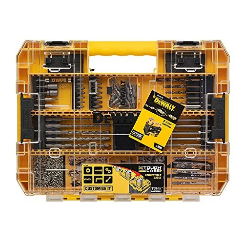 DeWALT DT70763 85-delige SDS+ boor- en schroefbitset in TOUGH CASE