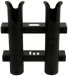 Seanox 2 Porte-cannes PVC Noir