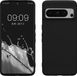 kwmobile telefoonhoesje geschikt voor Google Pixel 8 Pro - Back Cover in Mat Zwart