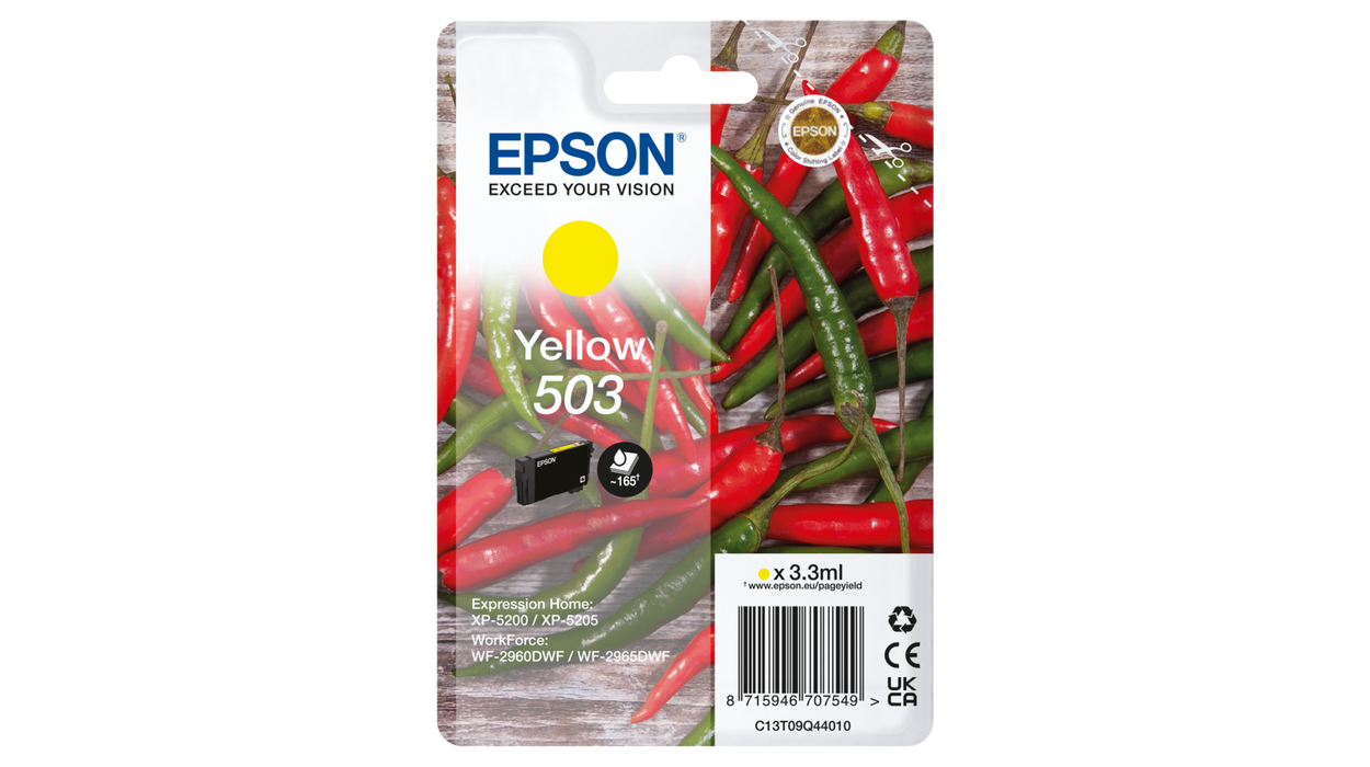 Epson 503 single pack / geel