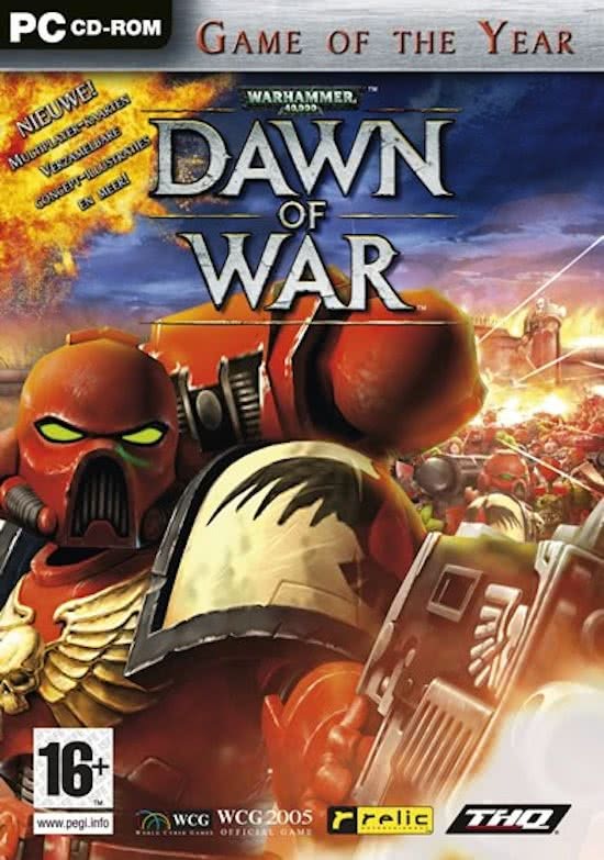 THQ Warhammer 40.000 Dawn Of War Game of the Year Edition - Windows Futuristische oorlogvoering met orks en spacemarines
