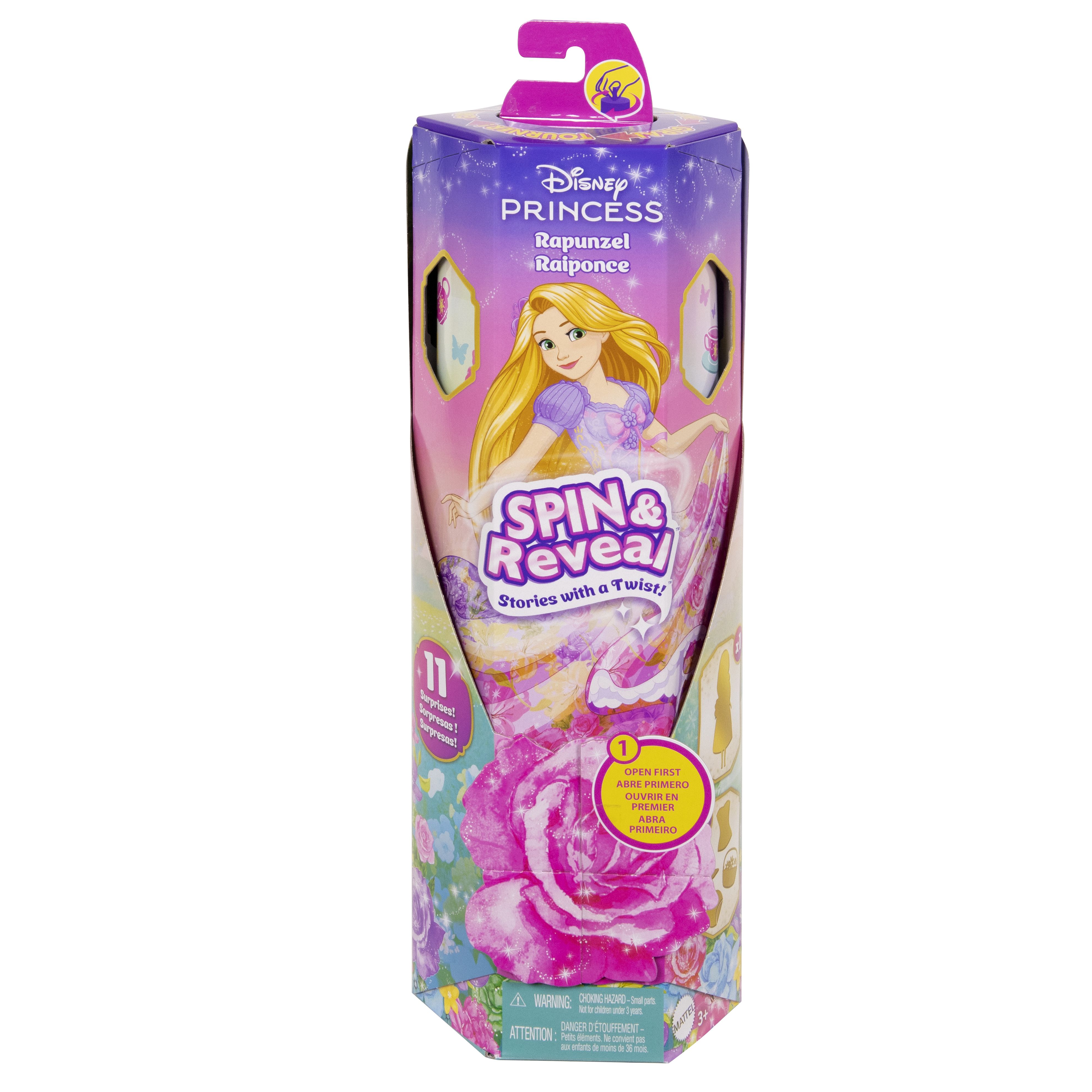 Disney Princess Draaien En Ontdekken Rapunzel Pop - Fashion Doll - 3+ Years