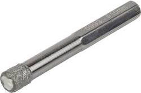 wolfcraft - Tegelboor 10mm - Droogboor, met diamant bestrooid, zeskantschacht, Ø 10 mm