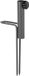 Merkloos Relaxdays Parasolhouder - Staal - Grijs/Zwart - Rond - 17-23 mm