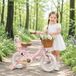 Vélo d'enfant pour filles avec panier et roulettes, 12/14/16 pouces