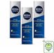 NIVEA MEN 3 x Gel hydratante anti-âge avec hyaluron - 50 ml