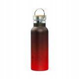 Baagl Thermosfles Couvercle en bambou Rouge-Noir 500 ml