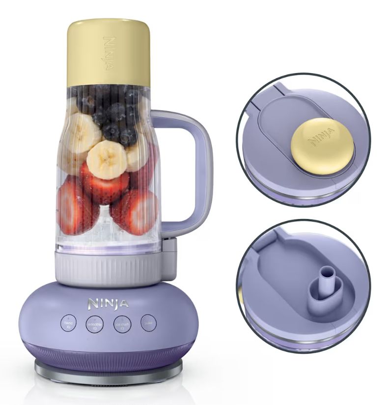 Ninja DB351EUPR BlendBoss Blender - 1100W - Lavender, Yellow