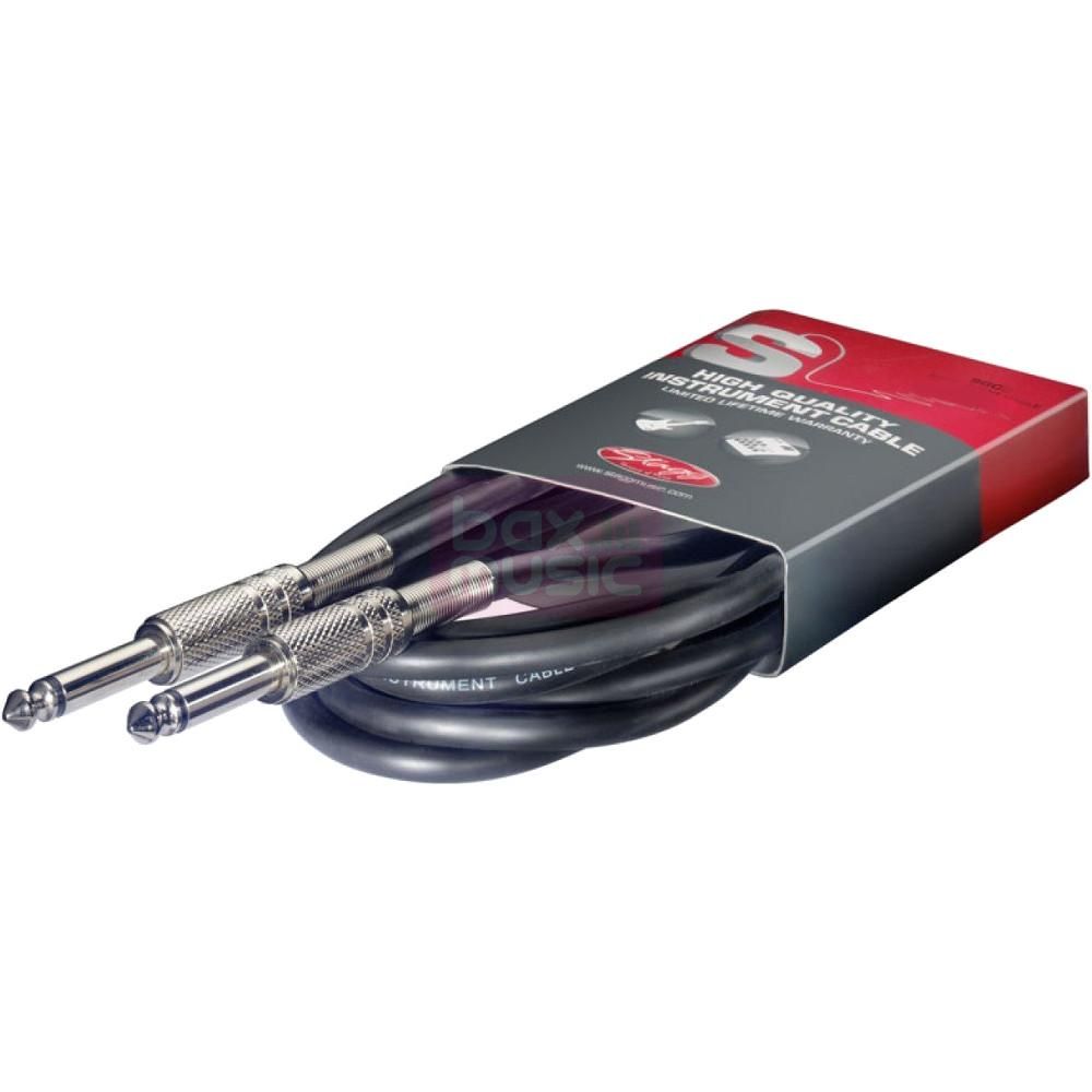Stagg SGC1 5 instrumentkabel mono jack-jack 1.5 meter